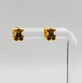 Aretes Estilo Topo Forma de Oso