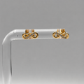 Aretes Estilo Topo Diamante Infinito