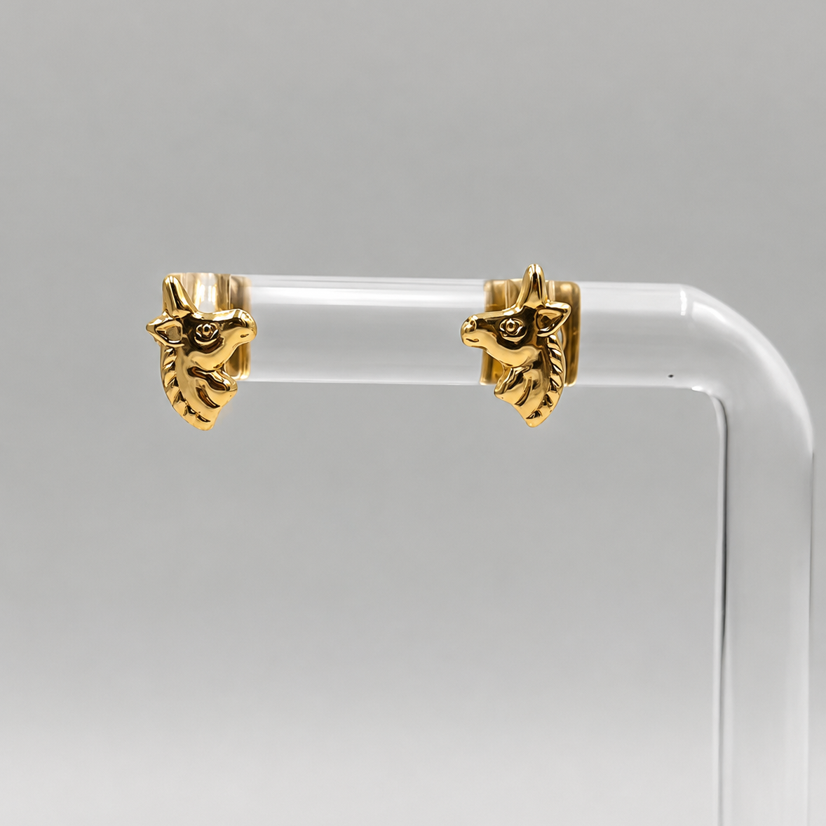 Aretes Estilo Topo Unicornios