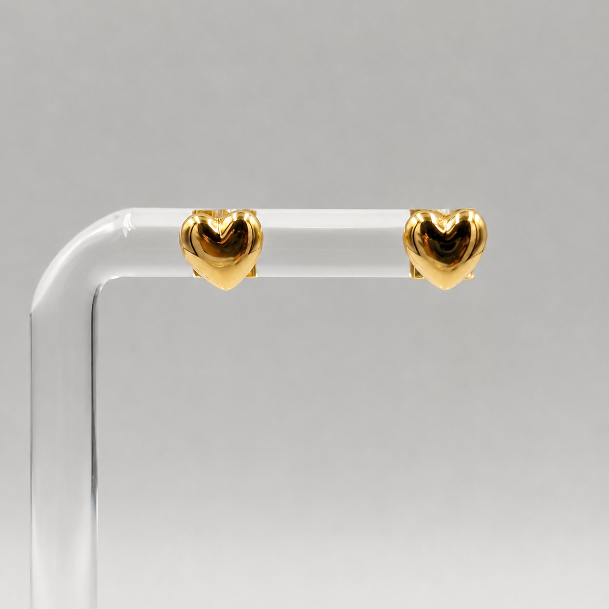 Aretes Estilo Topo Corazon Liao