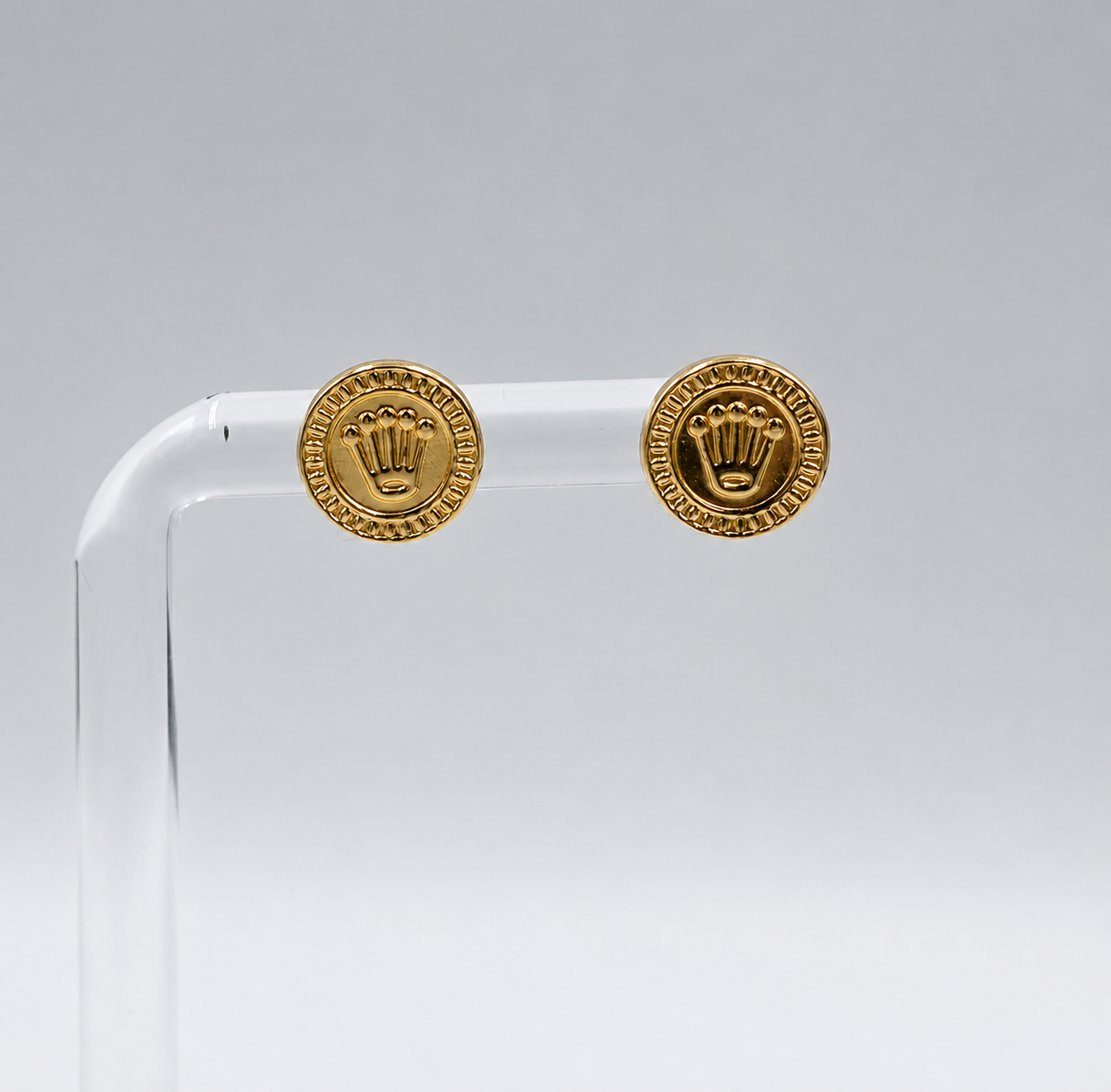 Aretes Estilo Topo Rolex