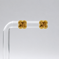 Aretes Estilo Topo Trebol