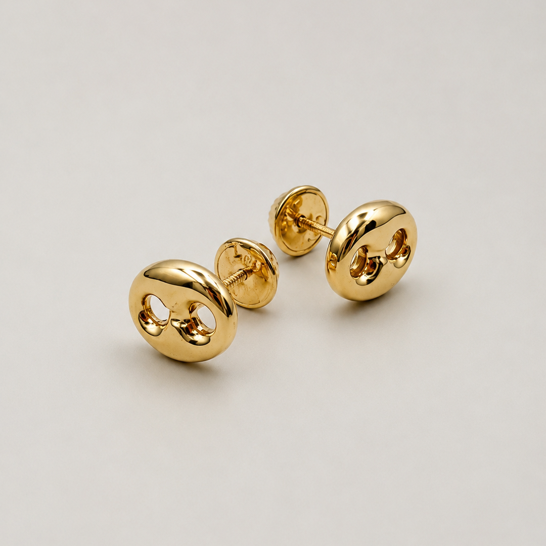 Aretes Estilo Topo Gucci