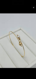 Pulsera Estilo Aro con Perla
