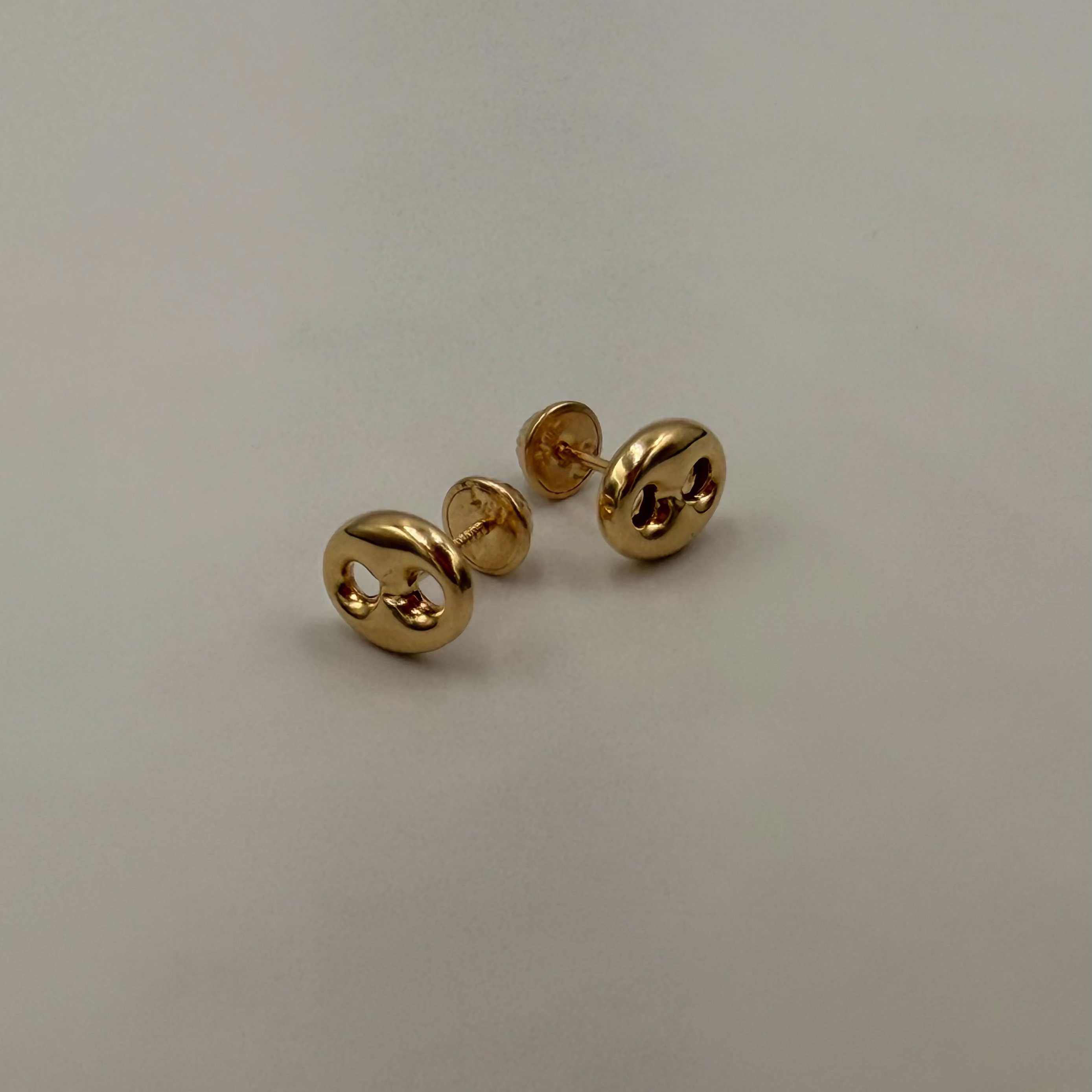 Aretes estilo topo Gucci