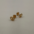 Aretes estilo topo Gucci Diamantado
