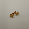 Aretes estilo topo Trebol
