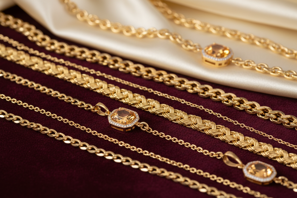 Luxury 18K Gold Jewelry